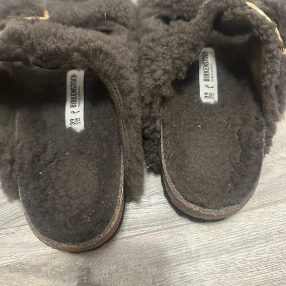 Birkenstock Big Buckle Sherling Sandals - Picture 4 of 6